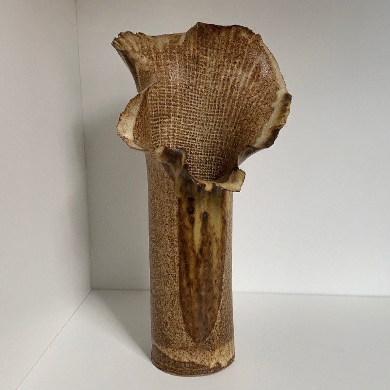1970s STUDIO POTTERY ABSTRACT VASE