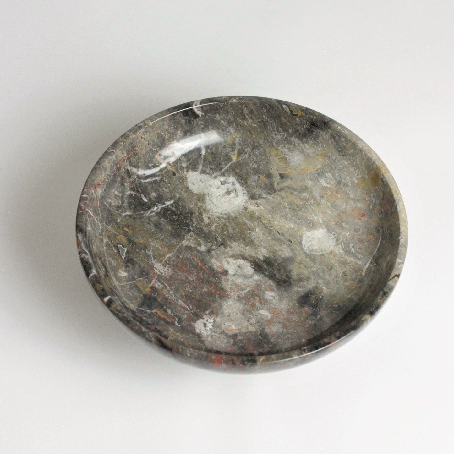 MARBLE PEDESTAL BOWL