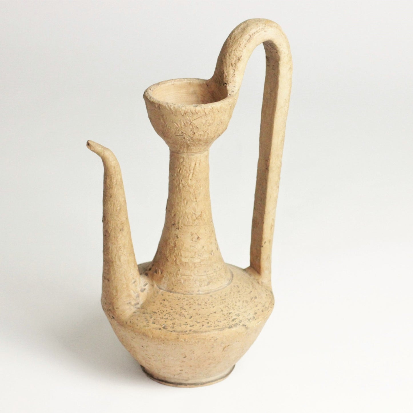 LARGE MOROCCAN TERRACOTTA TEAPOT