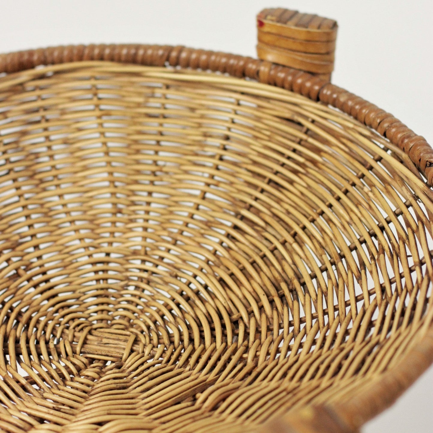 RATTAN SIDE TABLE