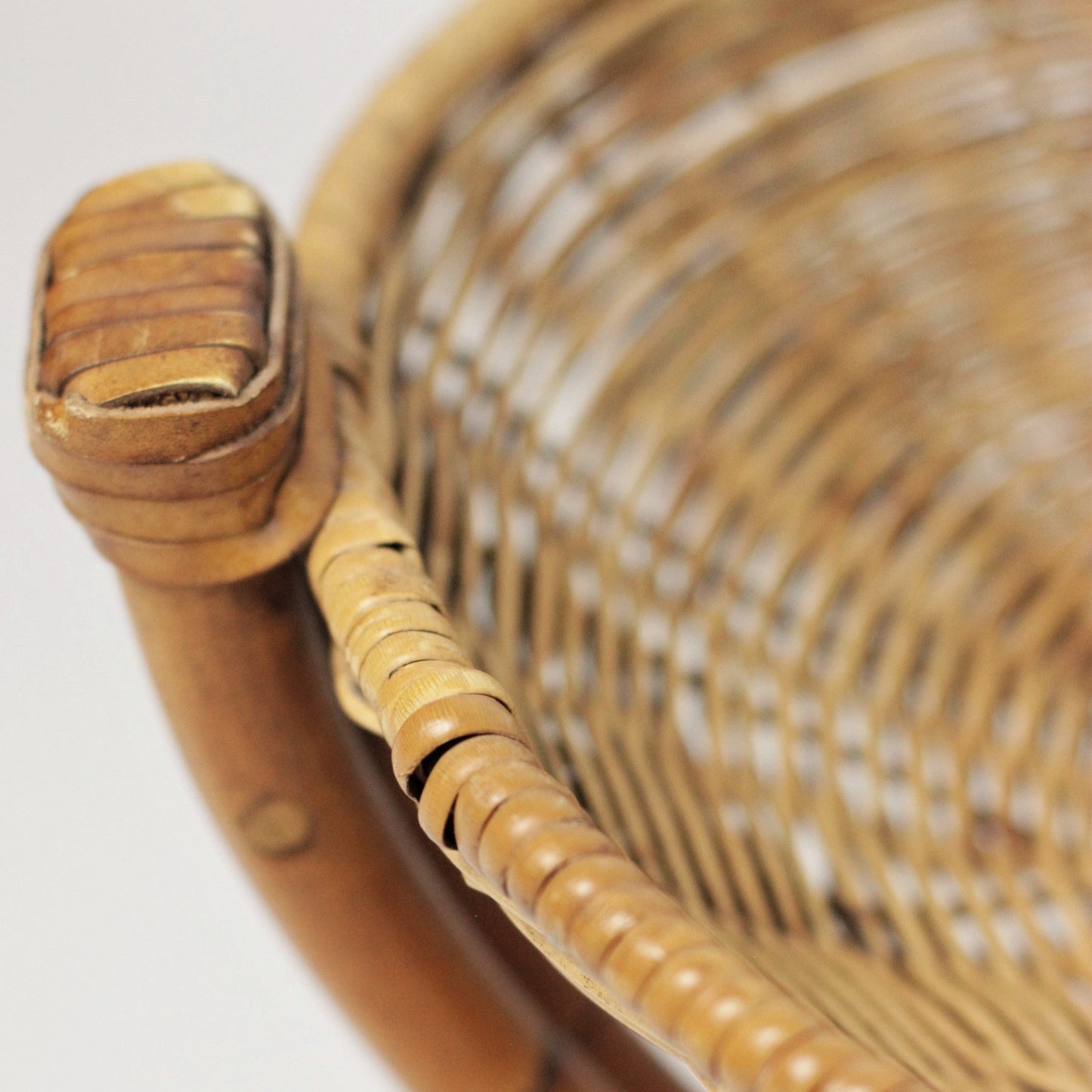 RATTAN SIDE TABLE