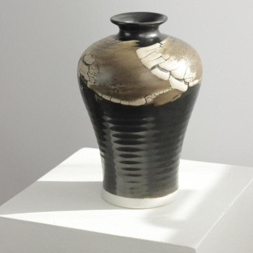 HANDMADE CRACKLE VASE