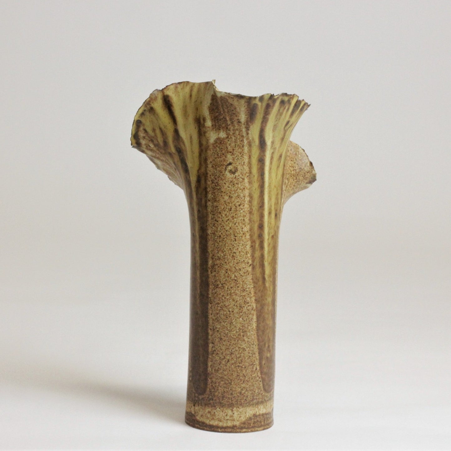1970s STUDIO POTTERY ABSTRACT VASE