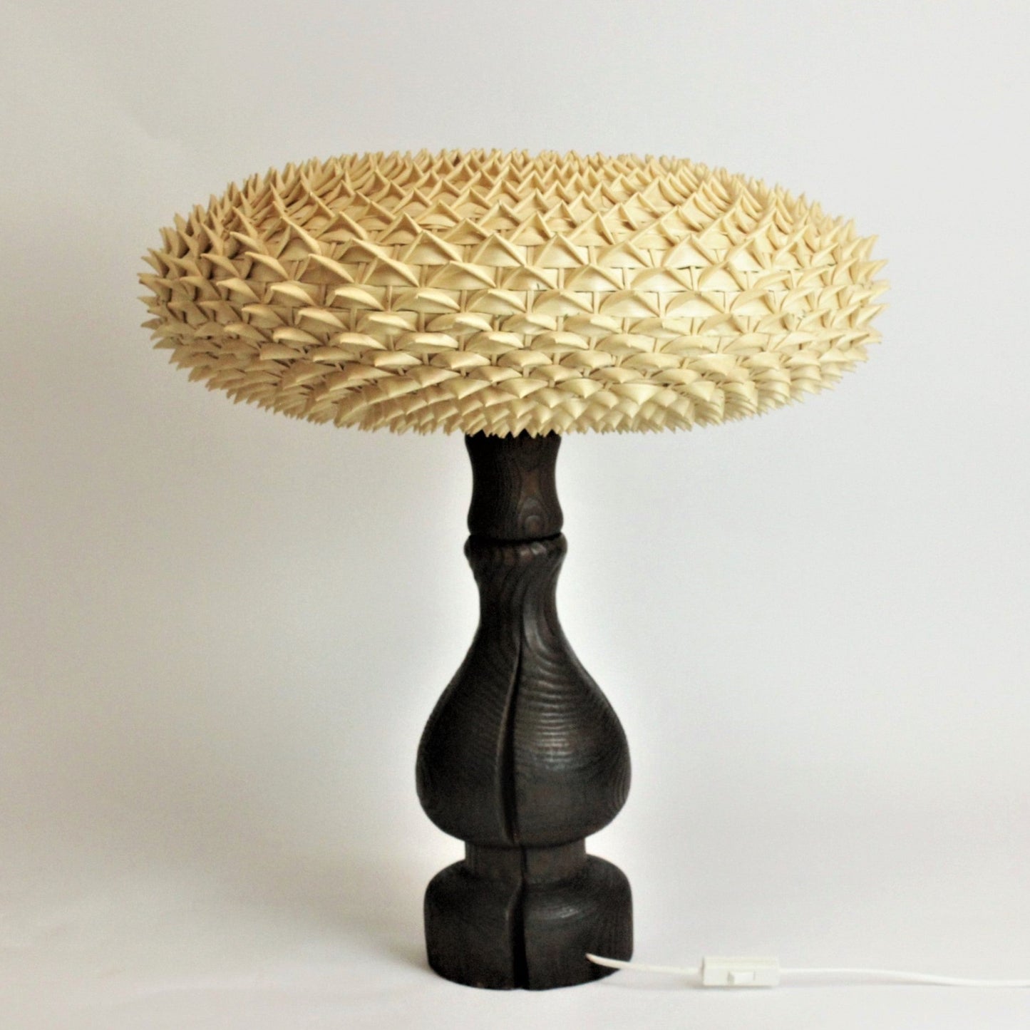 LARGE 1960s BRUTALIST TABLE LAMP