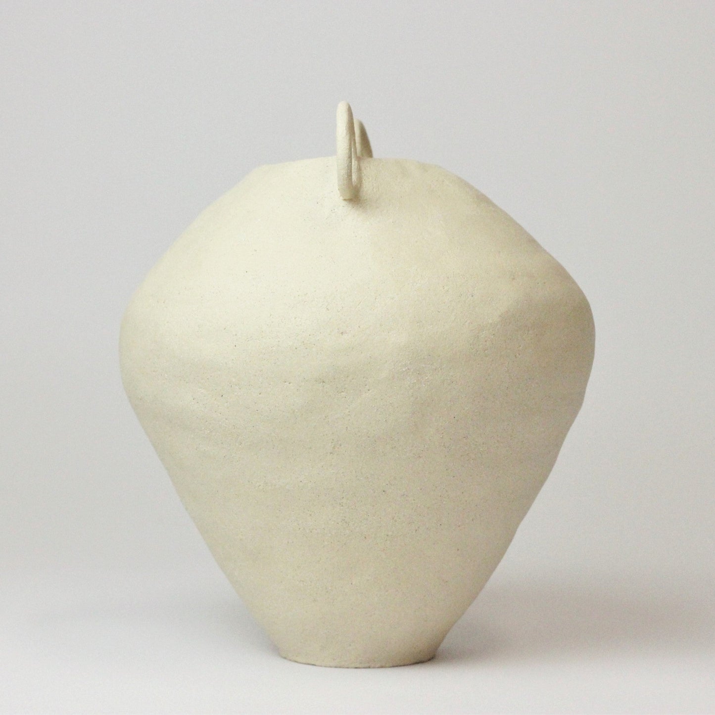 LARGE SANDSTONE AMPHORA-STYLE VASE