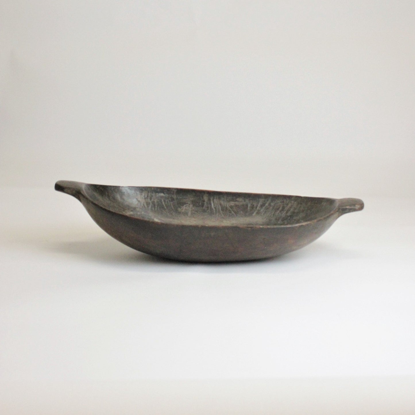 LARGE ANTIQUE WOODEN BOWL