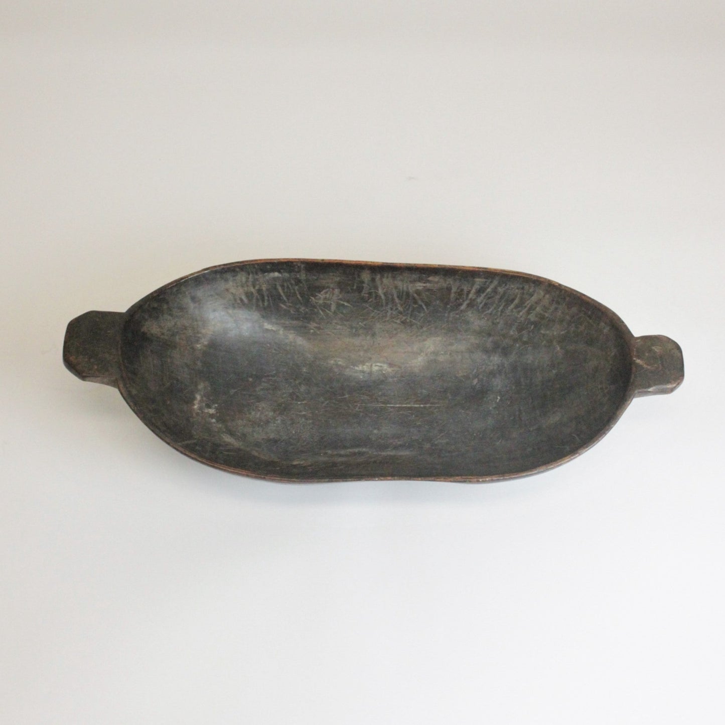 LARGE ANTIQUE WOODEN BOWL