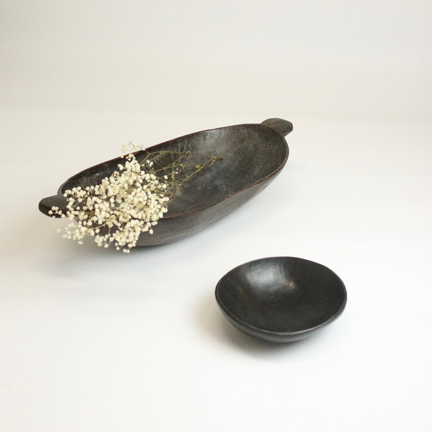 LARGE ANTIQUE WOODEN BOWL