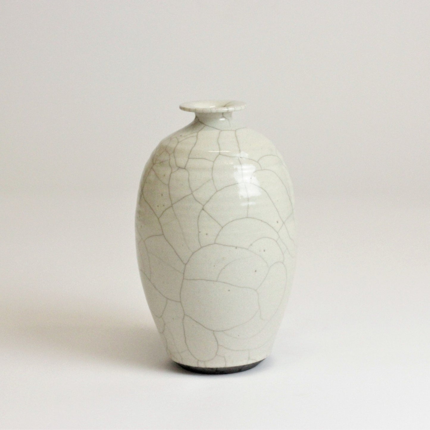 1980s RAKU VASE