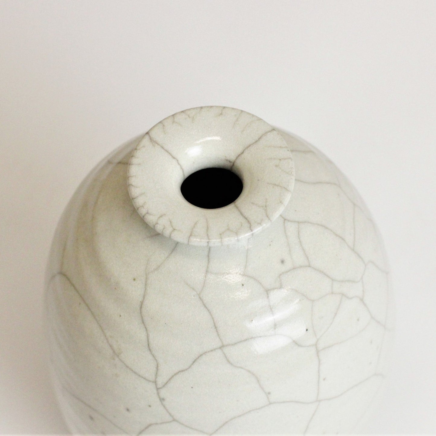 1980s RAKU VASE