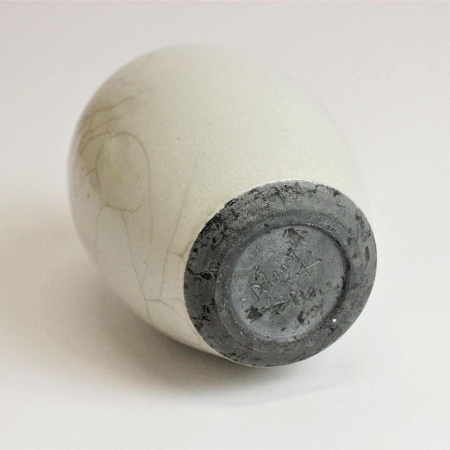 1980s RAKU VASE