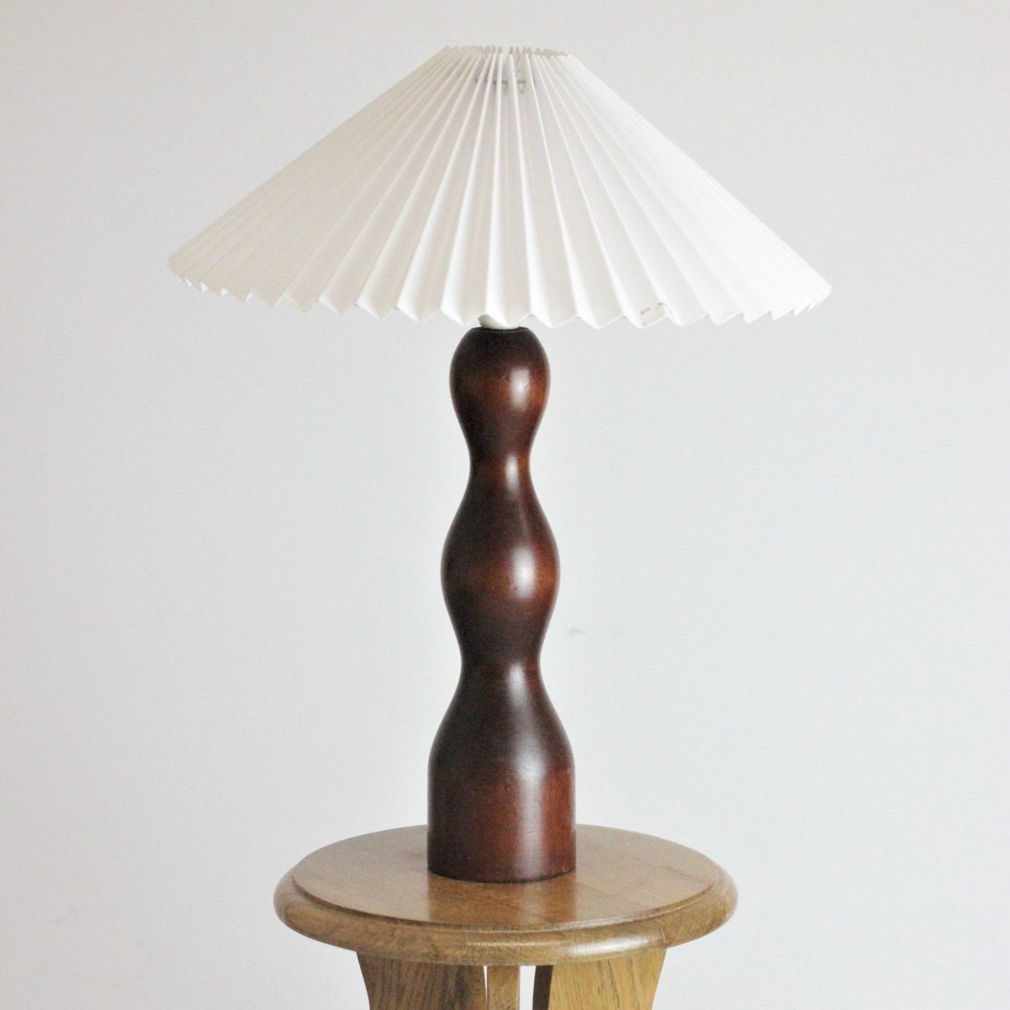 MID-CENTURY GOURD-STYLE TABLE LAMP BASE