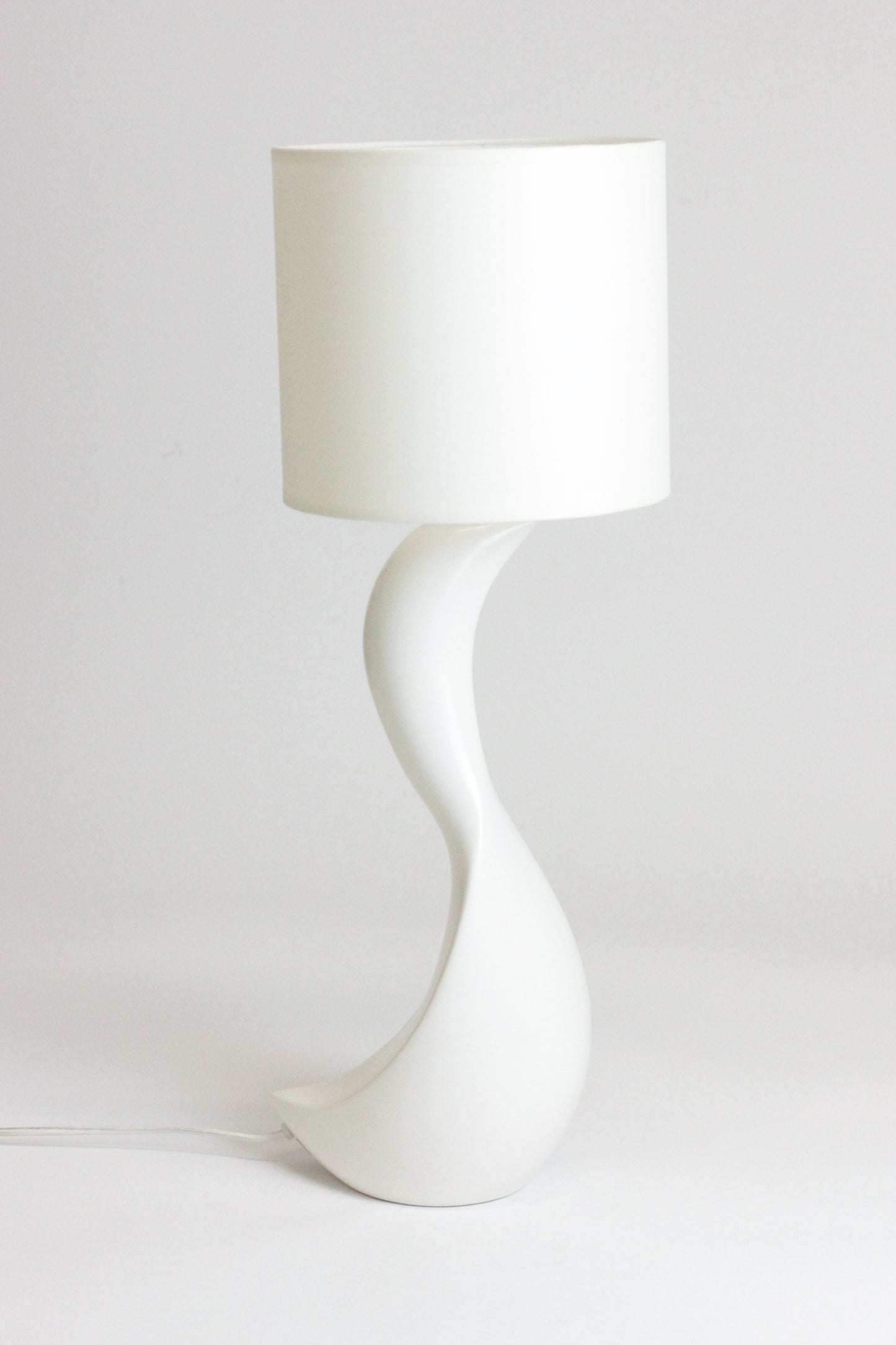TALL 1980s CERAMIC TABLE LAMP