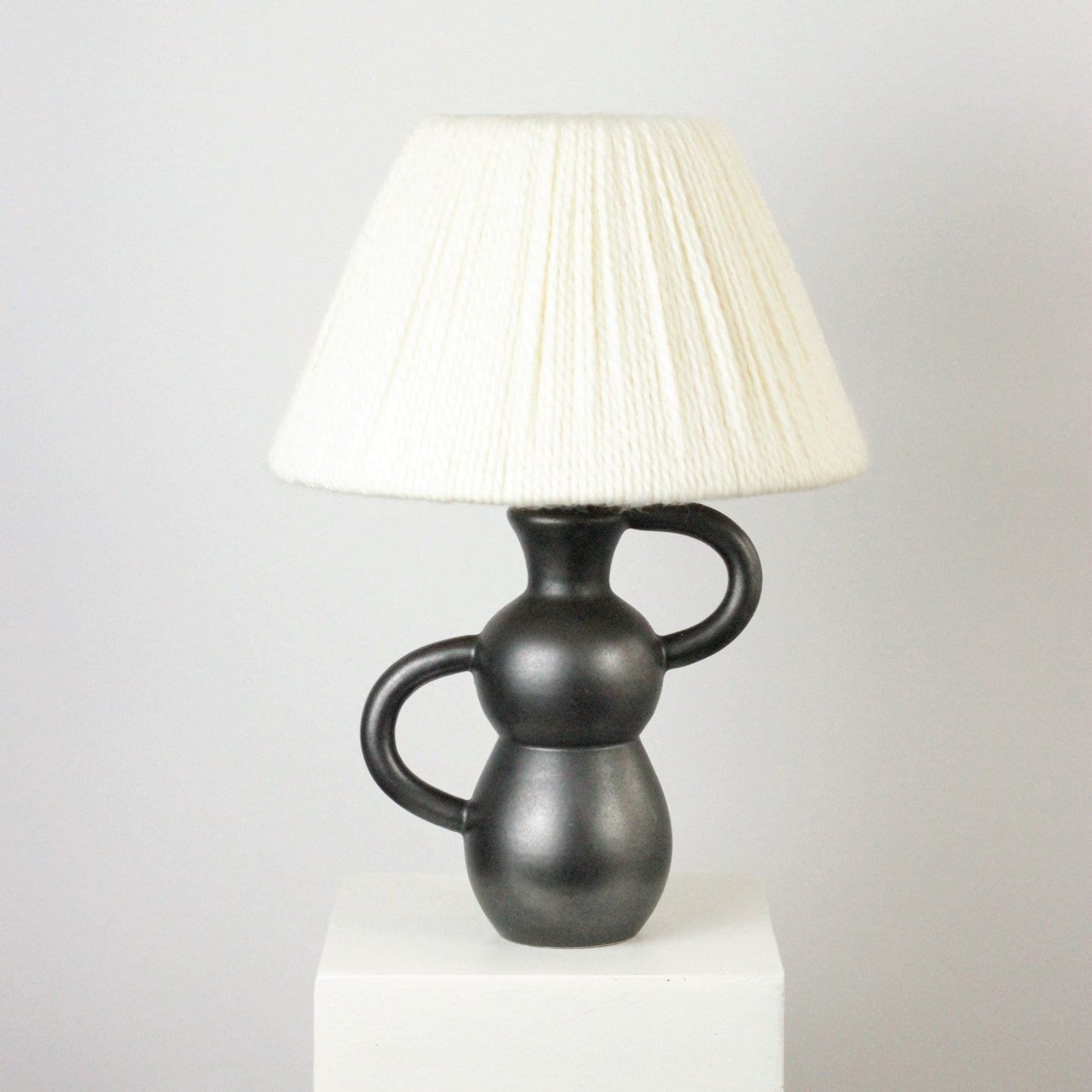 1950s HANDMADE ABSTRACT TABLE LAMP