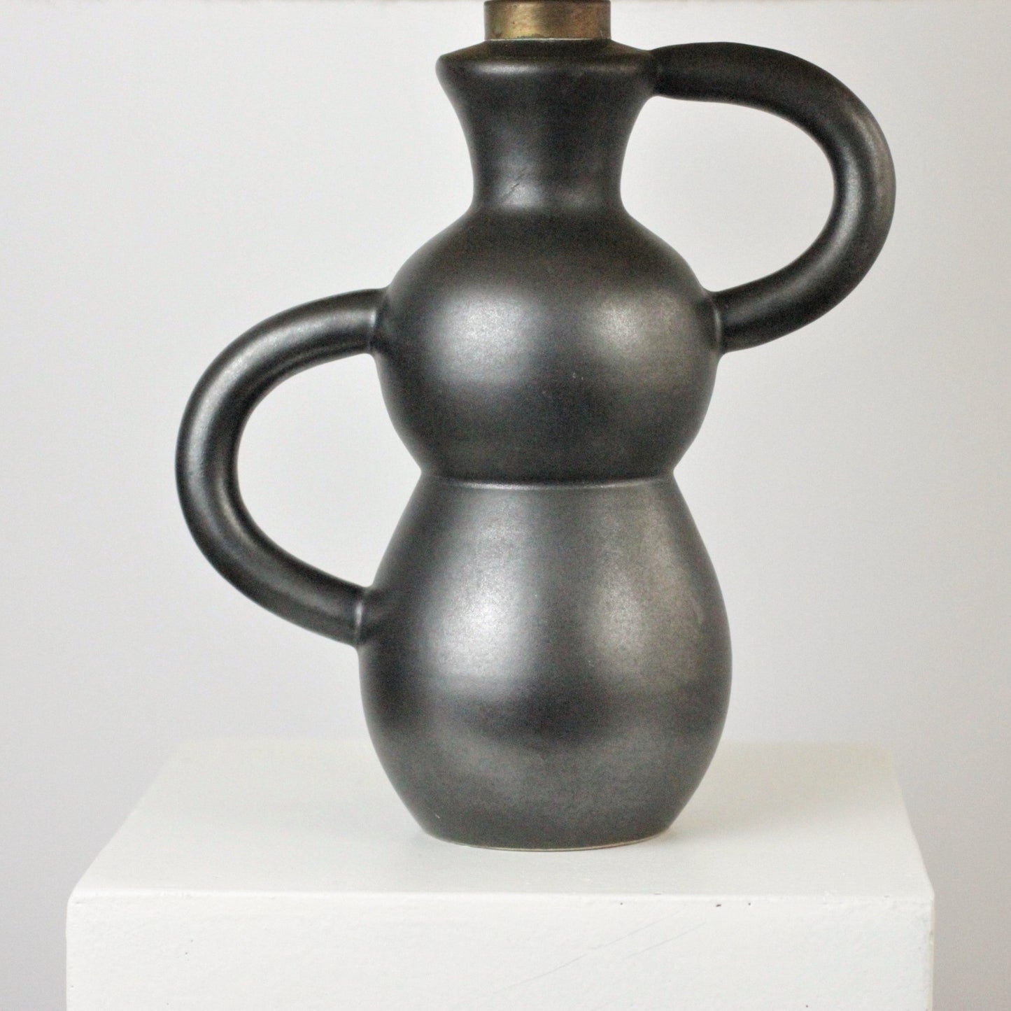 1950s HANDMADE ABSTRACT TABLE LAMP