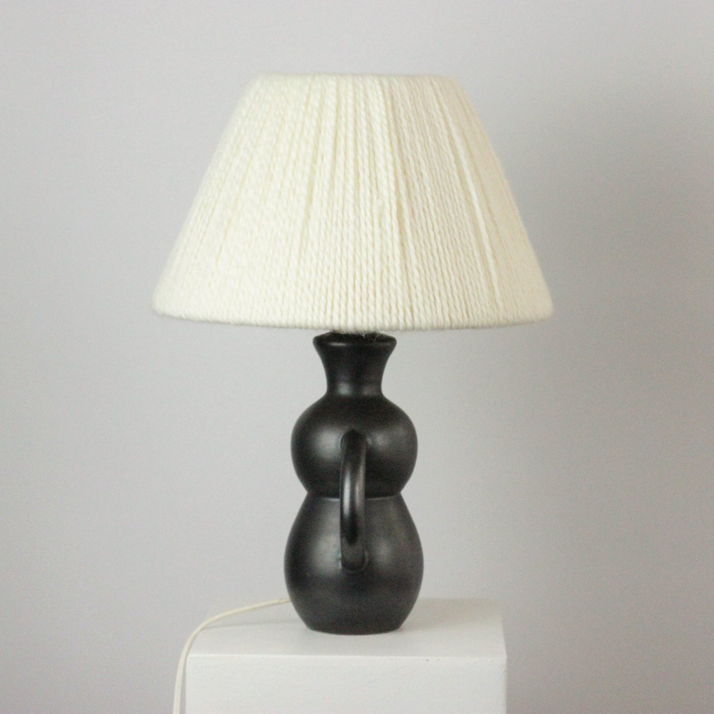1950s HANDMADE ABSTRACT TABLE LAMP
