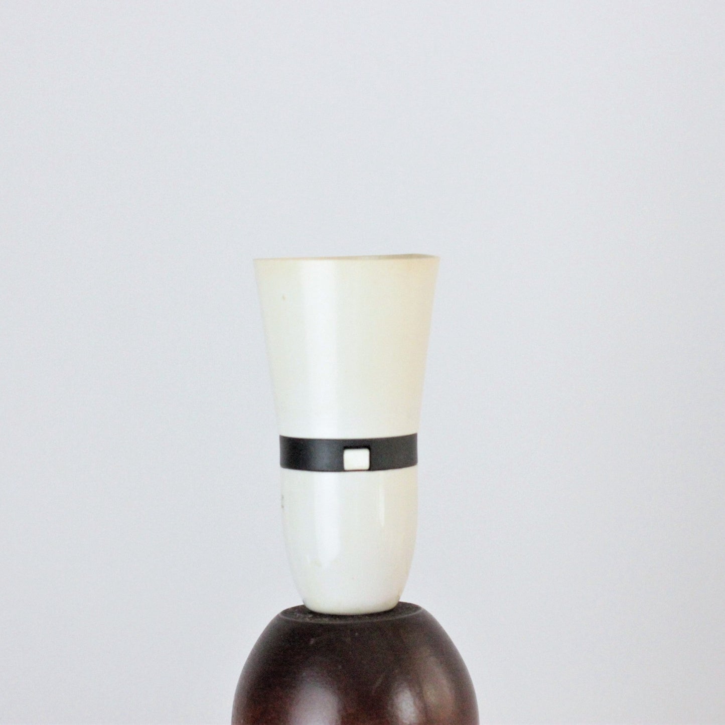 MID-CENTURY GOURD-STYLE TABLE LAMP BASE