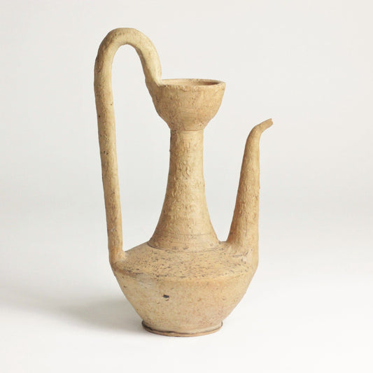 LARGE MOROCCAN TERRACOTTA TEAPOT