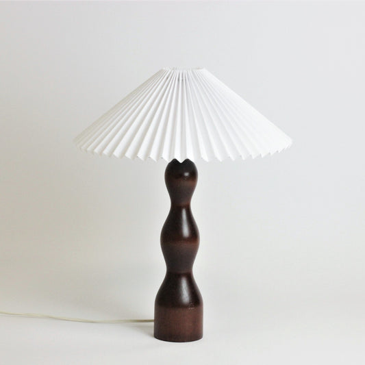 MID-CENTURY GOURD-STYLE TABLE LAMP BASE