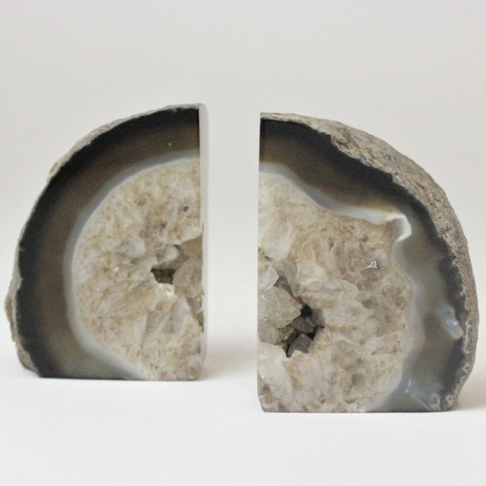 AGATE ORNAMENT / BOOKENDS