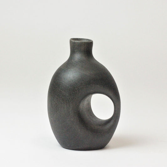 ABSTRACT WOODEN VASE