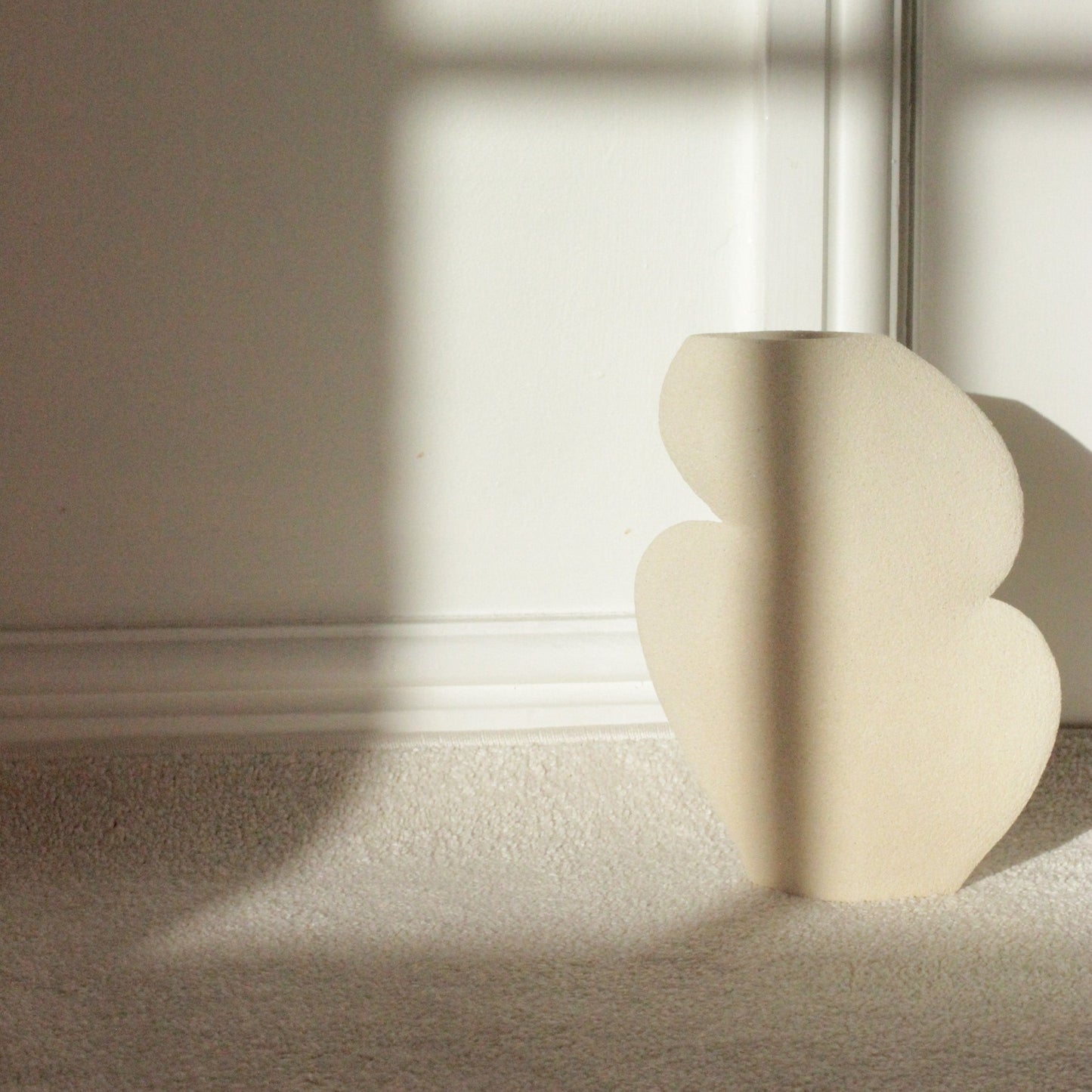 SCULPTURAL STONEWARE VASE I
