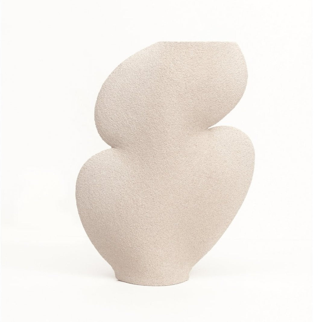SCULPTURAL STONEWARE VASE I